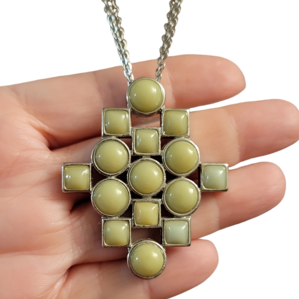 Lia Sophia Long Chain Pendant Necklace